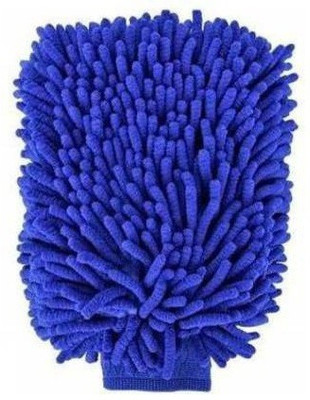 AutoGnix Microfiber Vehicle Washing  Hand Glove(Pack Of 1)