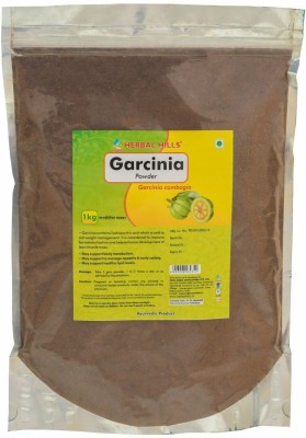 Herbal Hills Garcinia Powder - 1 kg powder - Pack of 5 -(Pack of 5)