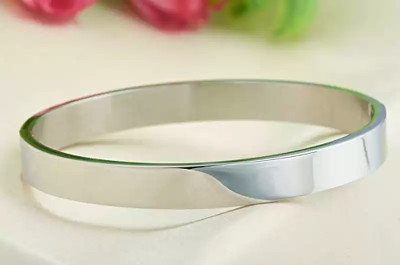 Heer Collection Stainless Steel Titanium Kada