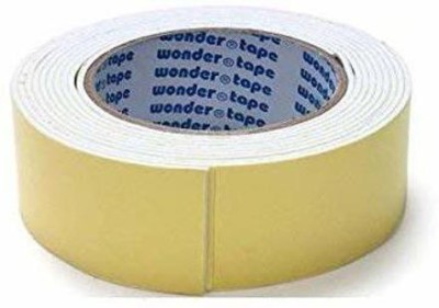 bindex Double Size Cello Tape Double Sided Tape Decorative, Birthday (Manual)(White)