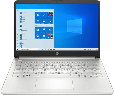 HP Ryzen 7 Octa Core 5700U - (8 GB/512 GB SSD/Windows 10 Home) 14s-fq1083AU Thin and Light Laptop(14 inch, Natural Silver, 1.46 kg, With MS Office)