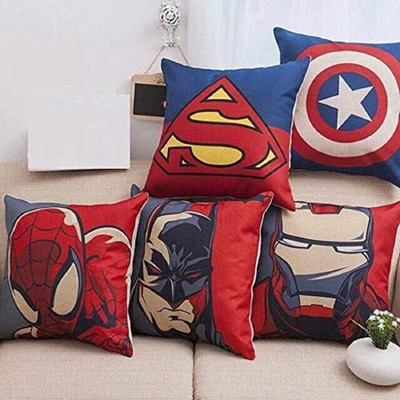 Stepupp Grow Printed Cushions & Pillows Cover(Pack of 5, 40 cm*40 cm, Multicolor)