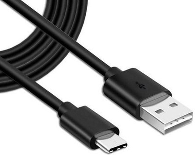 Apollo Plus USB Type C Cable 2 A 1.5 m 3.1 Amp Fast Charging Cable USB Type C Cable ( Support Fast Charging & Data Sync )(Compatible with SMARTPHONE, Black, One Cable)