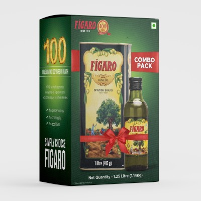 FIGARO Olive Oil Box(2 x 0.62 L)