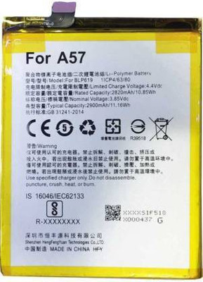 Full Mah Mobile Battery For  Oppo A57 BLP619