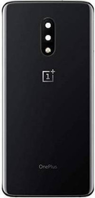 Unique4Ever OnePlus 7 ( GLASS ) Original Back Panel(Black)