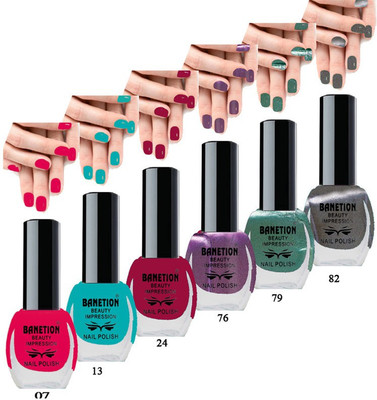 Banetion 6-JADE-C MULTI COLOR(Pack of 6)