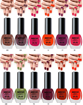 Banetion 12-JADE-B Multicolor(Pack of 12)