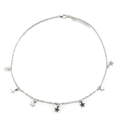 Joker and Witch Confetti Silver Choker Silver Plated Alloy Necklace