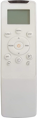 LipiWorld 234 AC Remote Control Compatible for  AC Carrier Remote Controller(White)