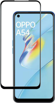 VAlight Edge To Edge Tempered Glass for OPPO A54(Pack of 1)