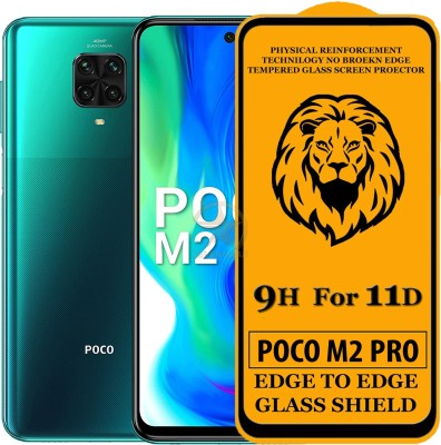 SEVEN7STAR Edge To Edge Tempered Glass for Poco M2 Pro(Pack of 1)