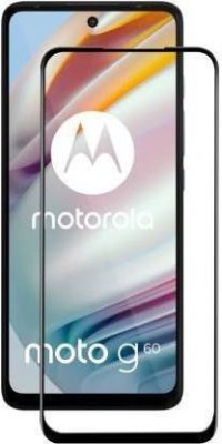 Ravbelli Edge To Edge Tempered Glass for Motorola Moto G60, Moto G60(Pack of 1)
