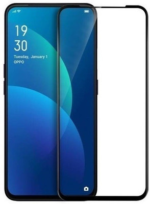 FlipSmartGuard Edge To Edge Tempered Glass for Realme X, Oppo F11 Pro, Vivo V15, Vivo Z1 Pro(Pack of 1)