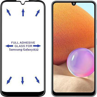 kentop Edge To Edge Tempered Glass for SAMSUNG GALAXY A32(Pack of 1)