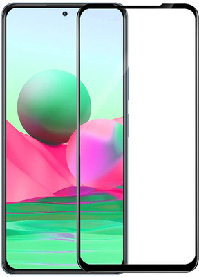TINGTONG Edge To Edge Tempered Glass for Redmi Note 10 Pro Max(Pack of 1)
