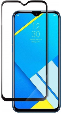 Gorilla Labs Edge To Edge Tempered Glass for Realme C2, Oppo A1K(Pack of 1)