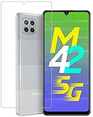 Caseline Tempered Glass Guard for Samsung Galaxy M42(Pack of 1)