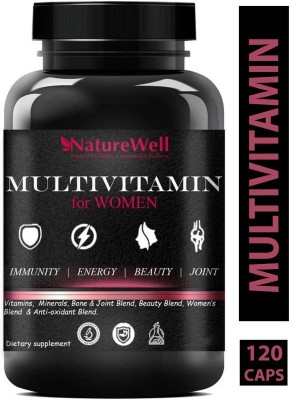 Naturewell Multivitamin Tablets for Men and Women with Probiotics (120)(120 No)