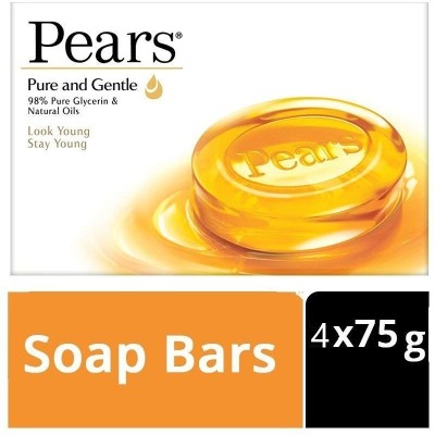 Pears Pure & Gentle Bathing Bar(4 x 18.75 g)