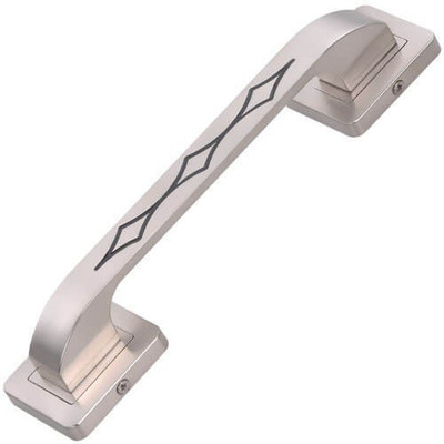

Fast FAST DH68 MAT BLACK 08 INCH PULL DOOR HANDLE Zinc Door Pull(Black, Steel Pack of 1)