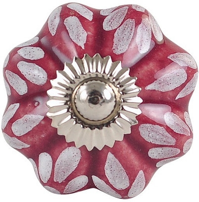 

Karmakara Ceramic Door Knob(Multicolor Pack of 2)