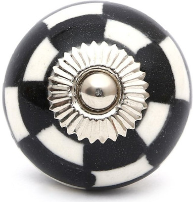 

Perfectcreat Ceramic Door Knob(White, Blue Pack of 4)
