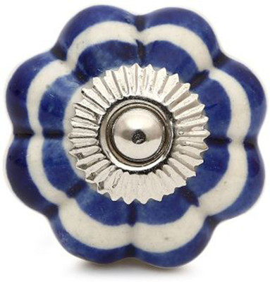 

Perfectcreat Ceramic Door Knob(Blue Pack of 4)