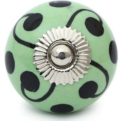 

Perfectcreat Ceramic Door Knob(Green Pack of 4)