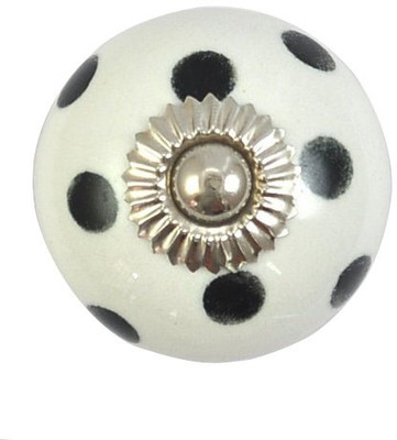 

Karmakara Ceramic Door Knob(Multicolor Pack of 2)
