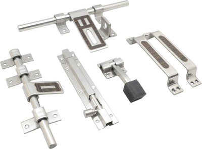 

Taj Steel, Silver Door Pull(Steel, Brown Pack of 1)