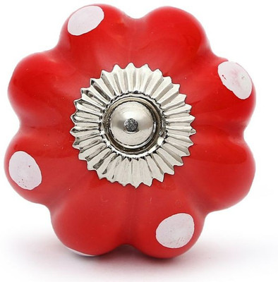 

Perfectcreat Ceramic Door Knob(Red Pack of 4)