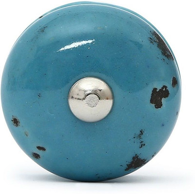 

Perfectcreat Ceramic Door Knob(Blue Pack of 4)