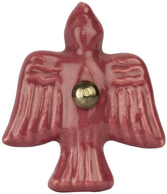 

The Decor Mart Ceramic Door Knob(Red Pack of 4)