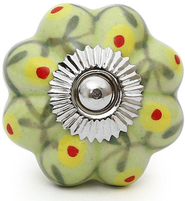 

Perfectcreat Ceramic Door Knob(Green Pack of 4)