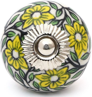 

Perfectcreat Ceramic Door Knob(Yellow Pack of 4)