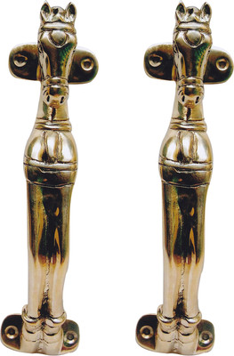 28% OFF on aakrati Horse Handle Brass Door Handle(Yellow Pack of 2) 28% OFF on aakrati Horse Handle Brass Door Handle(Yellow Pack of 2)