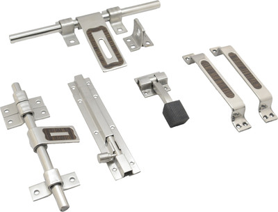 Taj Stainless Steel Door Pull(Steel, Silver Pack of 1)