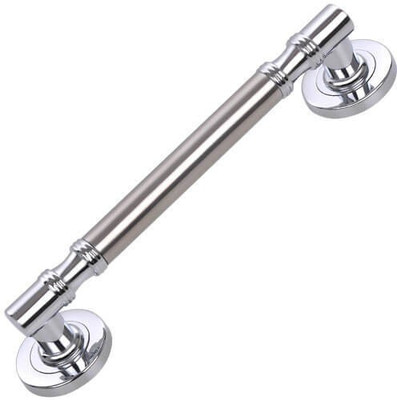 

FAST Zinc, Steel Door Pull(Silver, Steel, White Pack of 4)