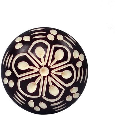 

Karmakara Ceramic Door Knob(Multicolor Pack of 2)