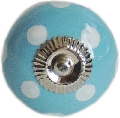 

The Decor Mart Ceramic Door Knob(Blue Pack of 1)
