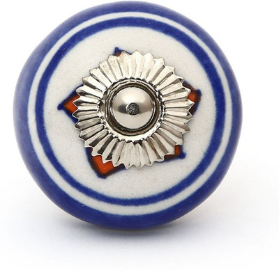 

Perfectcreat Ceramic Door Knob(Blue Pack of 4)