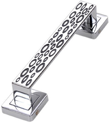 

Fast FAST DH42 CP BLACK 08 INCH PULL DOOR HANDLE Zinc Door Pull(Black, Steel Pack of 1)