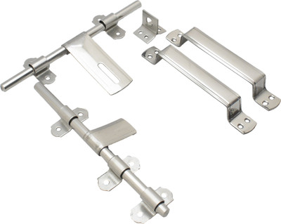 

Taj Stainless Steel, Silver Plated Door Pull(Silver, Steel)
