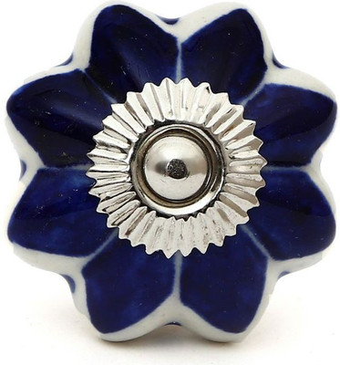 

Perfectcreat Ceramic Door Knob(Blue Pack of 4)