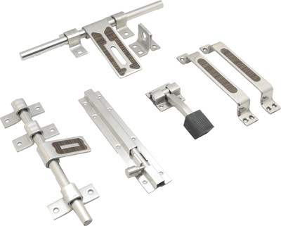 

Taj Steel, Silver Door Pull(Steel, Brown Pack of 7)