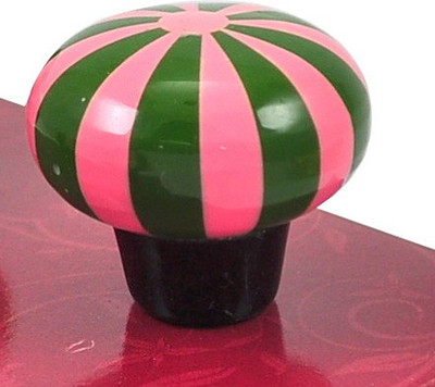 

Karmakara Ceramic Door Knob(Multicolor Pack of 2)