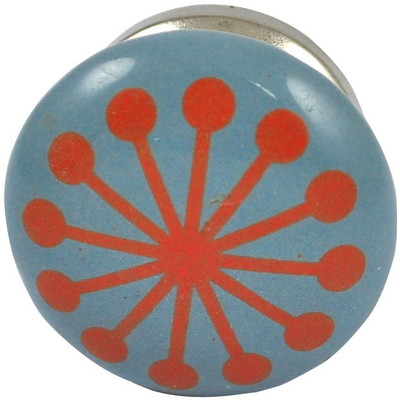 

Karmakara Ceramic Door Knob(Multicolor Pack of 2)