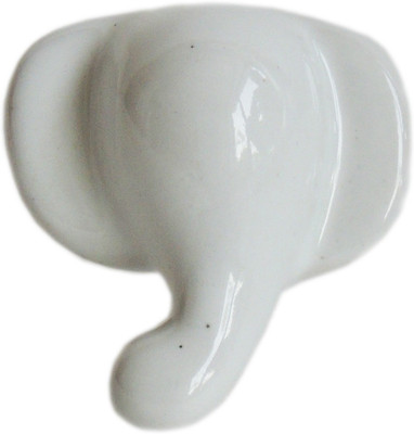 

The Decor Mart Ceramic Door Knob(White Pack of 4)