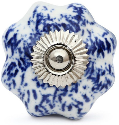 

Perfectcreat Ceramic Door Knob(Blue Pack of 4)